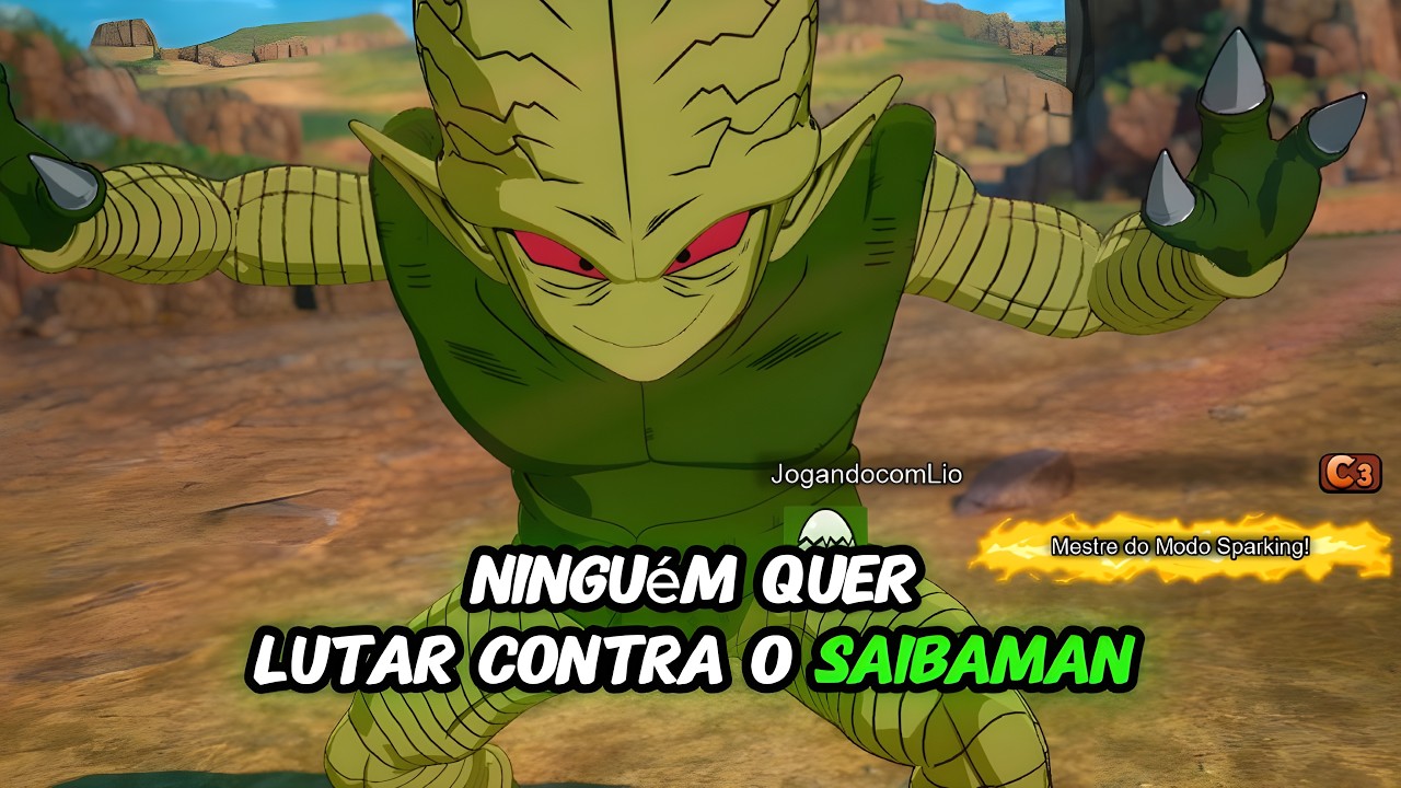 É possível GANHAR com Equipa de Saibaman? O PIOR personagem de Dragon Ball:Sparking zero?