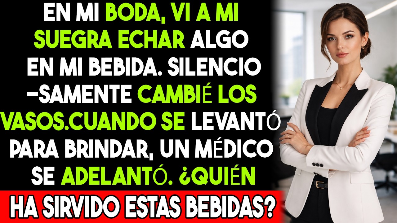 Cambió las Copas en su Propia Boda y Descubrió la Verdad