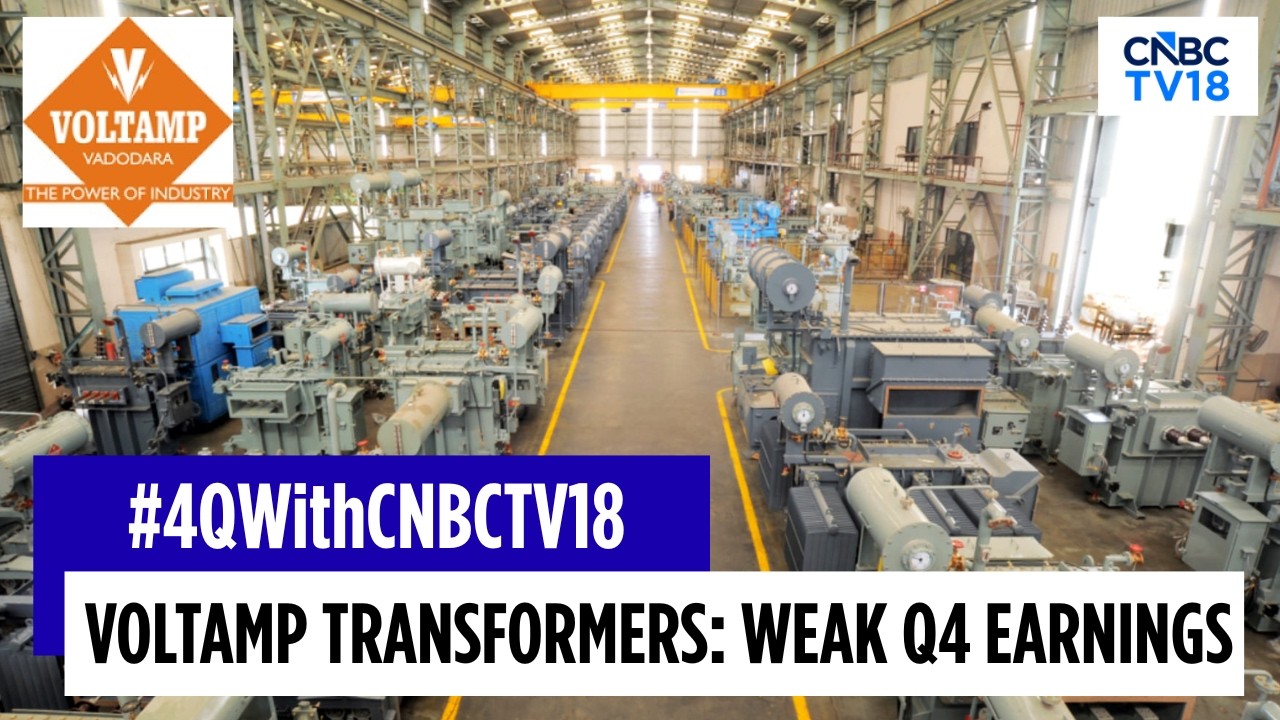 Акции Voltamp Transformers упали на 19% после 4 квартала: показатель EBITDA снизился до 81,2 крор...
