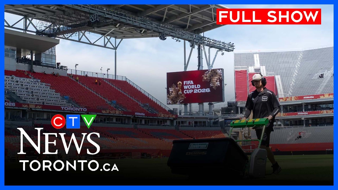 Стадион в Торонто обновлен к матчу открытия чемпионата мира в Канаде | CTV News Toronto в 18:00 о...