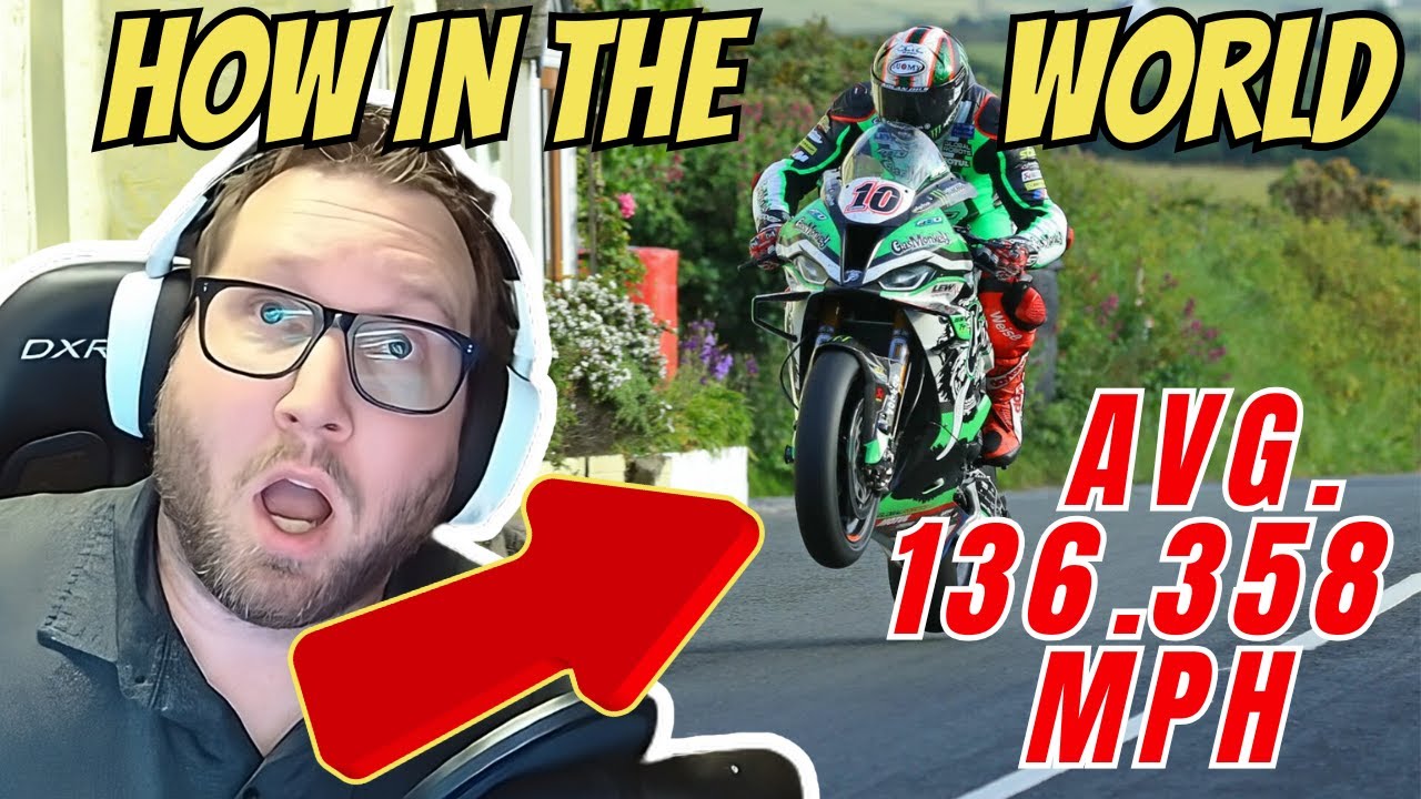 Heart-Stopping! Peter Hickman's Isle of Man TT Record Lap Reaction!