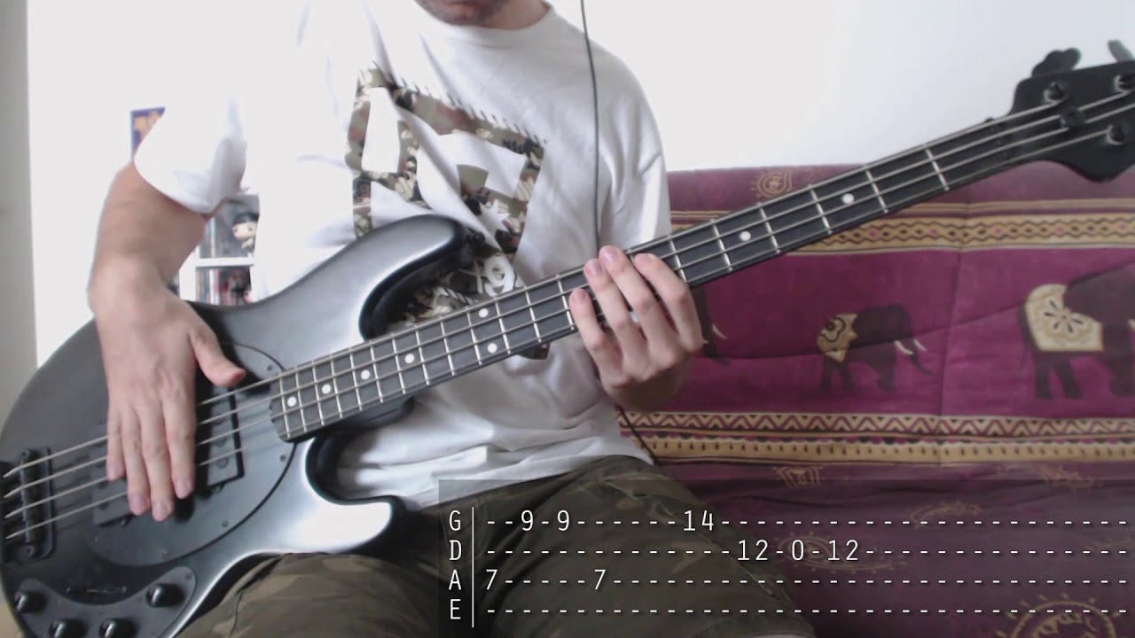 Red Hot Chili Peppers - Can't Stop [Bass Cover + Tab]