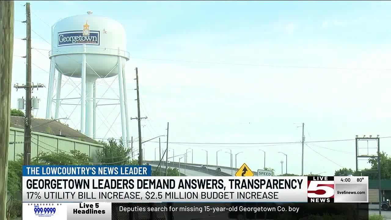 VIDEO: Georgetown leaders demand answers, transparency on 17% utility bill increase