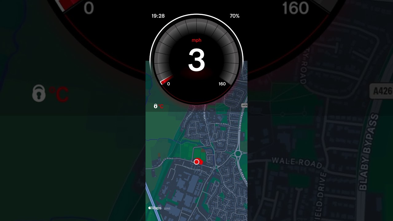 Workout run in Leicester on a small loop