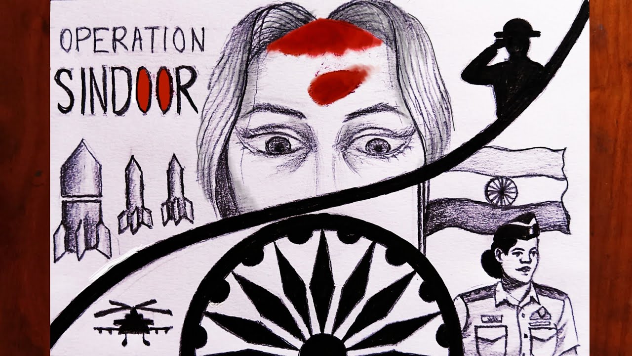 Operation Sindoor 🇮🇳 Drawing