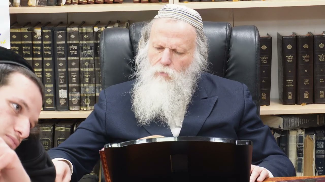 שיעור פרשת שבוע פרשת תצווה תשפ''ה הרה''ג יהושע מרדכי שמידט