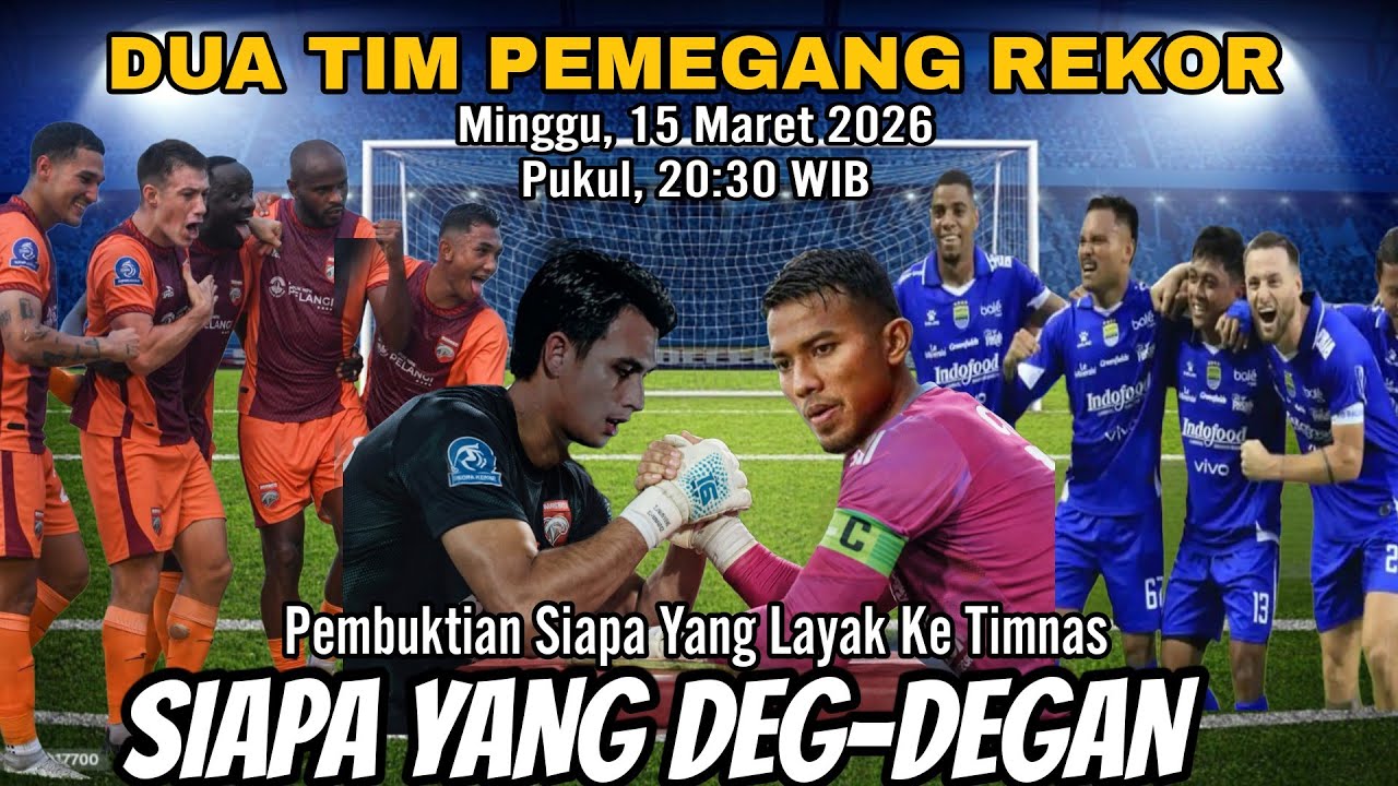 Borneo fc vs Persib Bandung 🔥Pekan Tunda 21 ⚽BRI SUPER LEAGUE 2025 /2026 