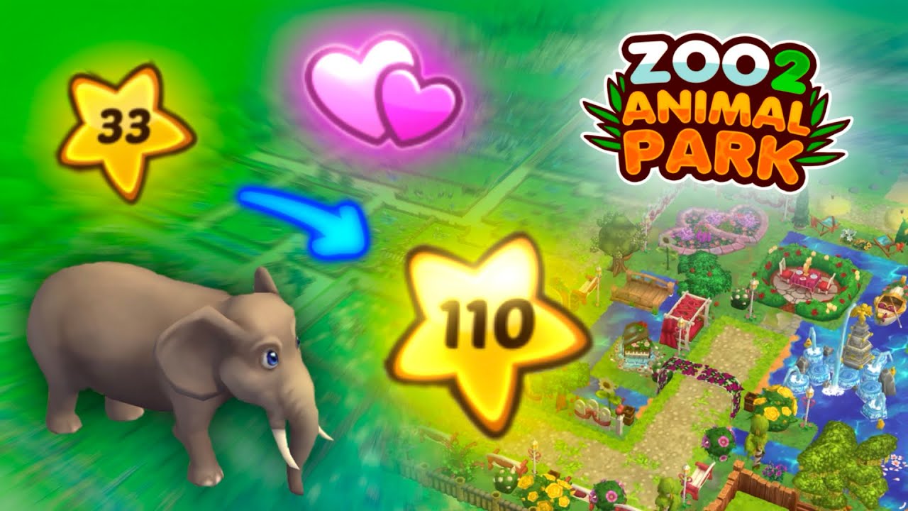 Level 33 to 110 - Showing Off Your Zoos 🫵