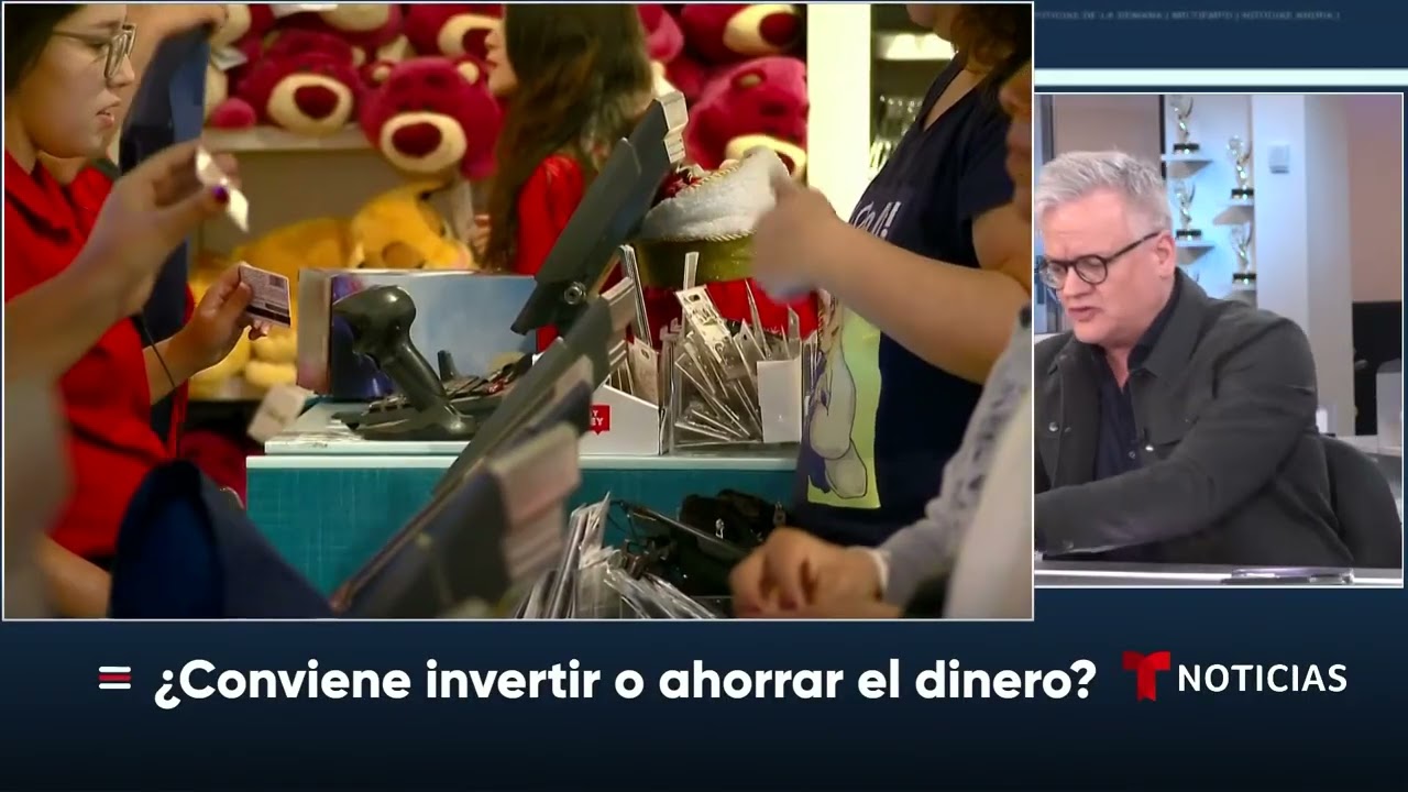 En noticiero Telemundo