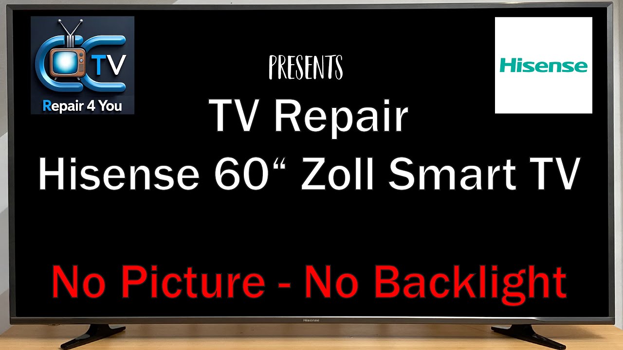 Hisense 60 Inch H60N5705 LED TV Backlight Voltage Problem - LED TV Backlight Replacement