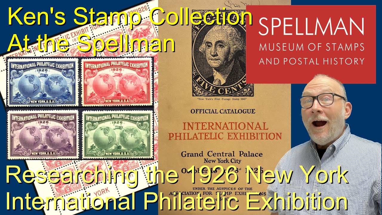Researching the 1926 New York International Philatelic Exhibition