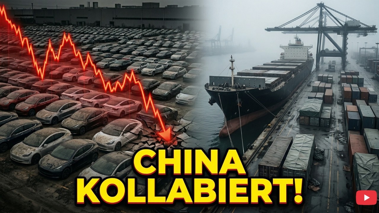 Der China Kollaps! 🇨🇳 Warum der gr&ouml;&szlig;te E Auto Markt der Welt gerade krachend zusammenbricht