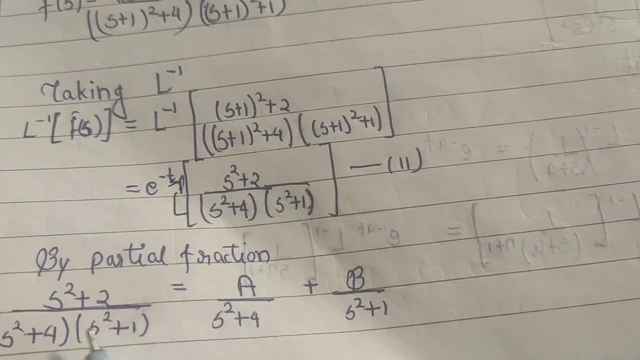 Inverse transform shifting property 