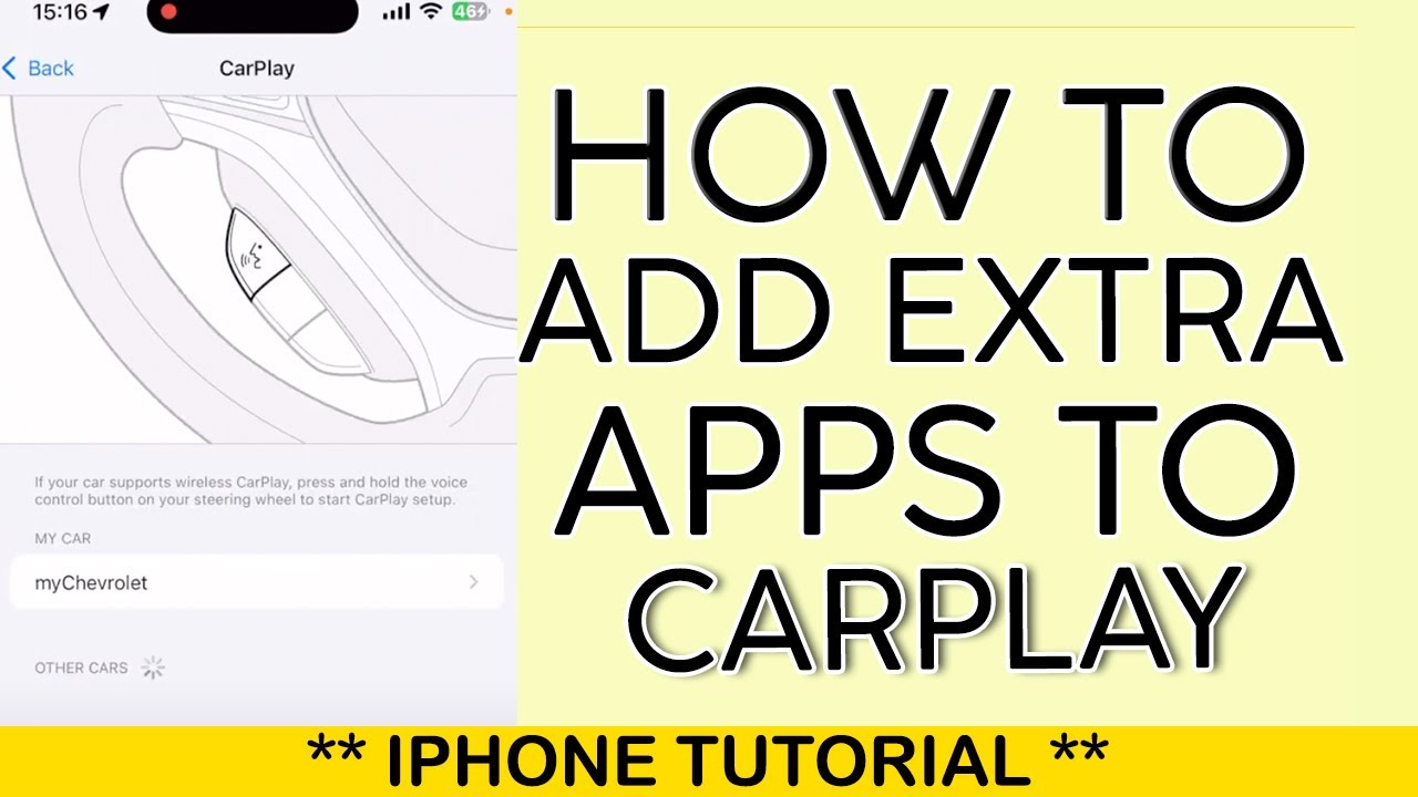 How Do I Add Extra Apps To My Apple Carplay | How to Add Apps to Your Carplay on iPhone 2025