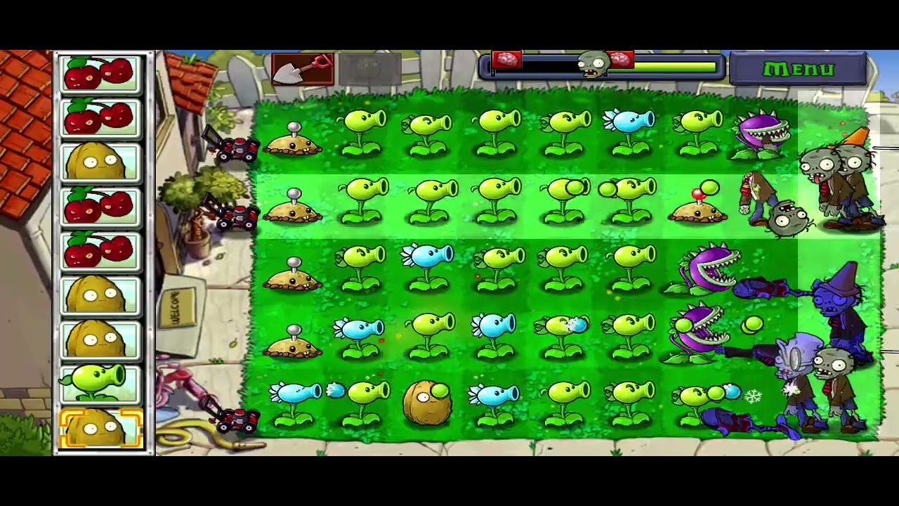 ZOMBIES vs Plants!!! Among Us Zombies!!!!