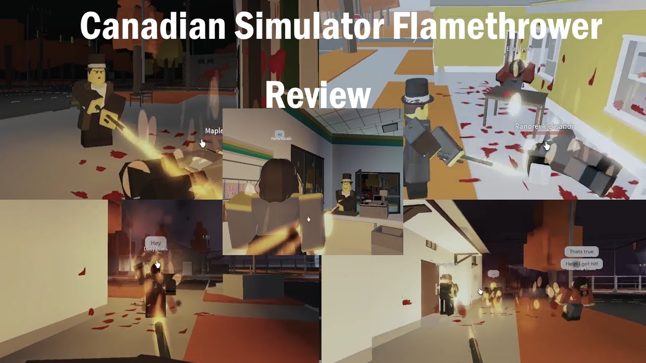Canadian Sim Flamethrower Review