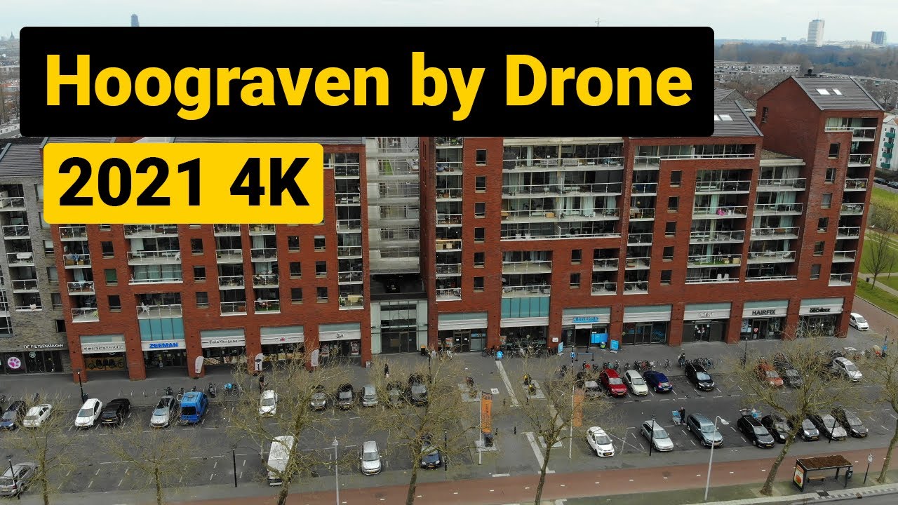 Hoograven by drone 4K [] Utrecht, The Netherlands