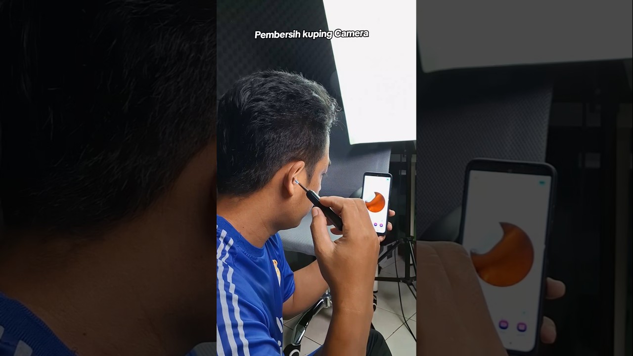 Pembersih Telinga Kamera Visual Earpick