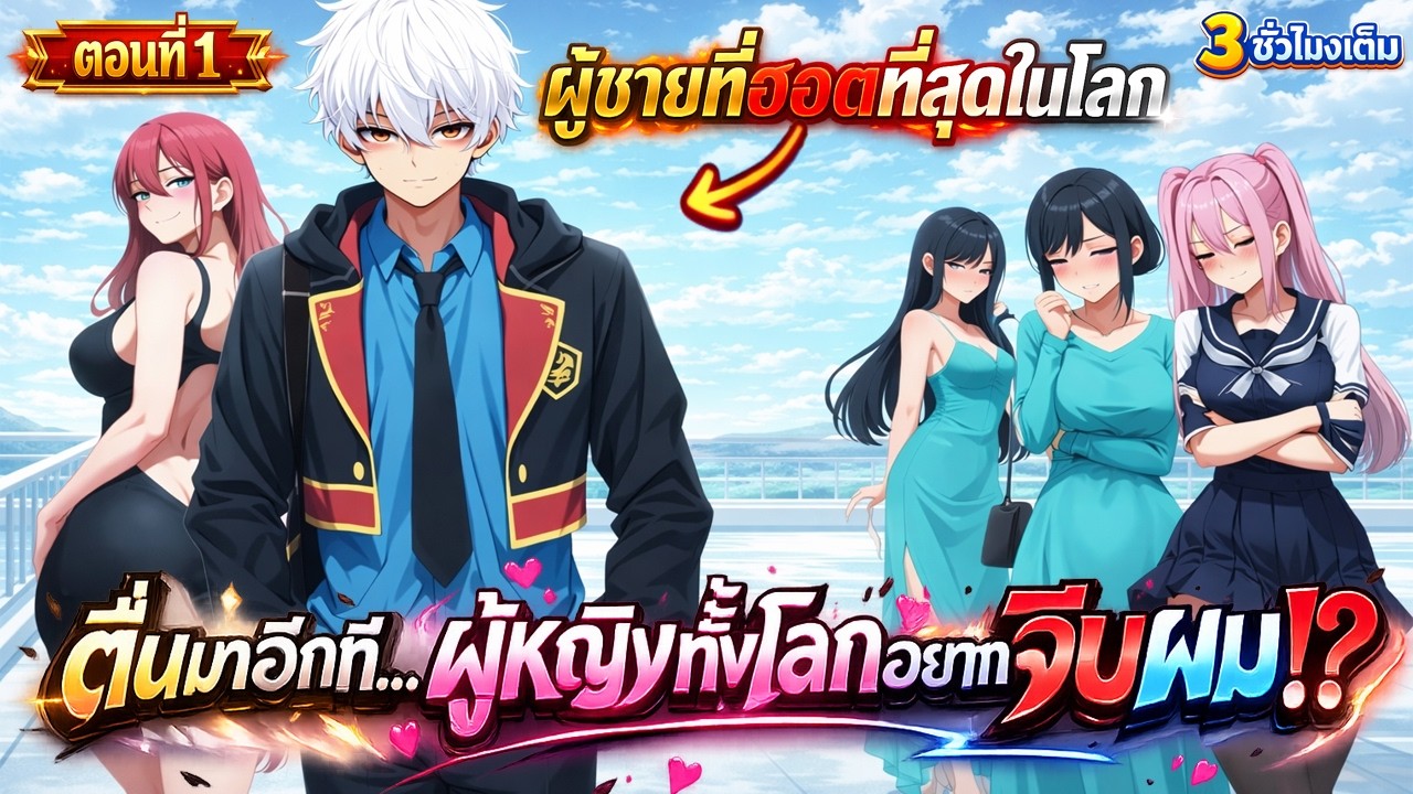 Part 1 : ตื่นมาอีกที...ผู้หญิงทั้งโลกอยากจีบผม?! [TOP 1 ผู้ชายที่ฮอตที่สุด] #พระเอกเทพ