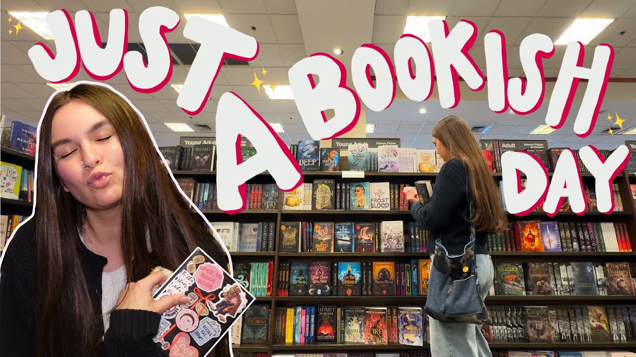 A BOOKISH DAY 📚🌧️✨ book shopping + cute coffee shops + reading