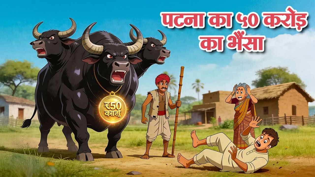 पटना का ५० करोड़ का भैंसा | Hindi Kahaniya | Hindi Stories | Hindi Kahaniyan | New Hindi Story 2025