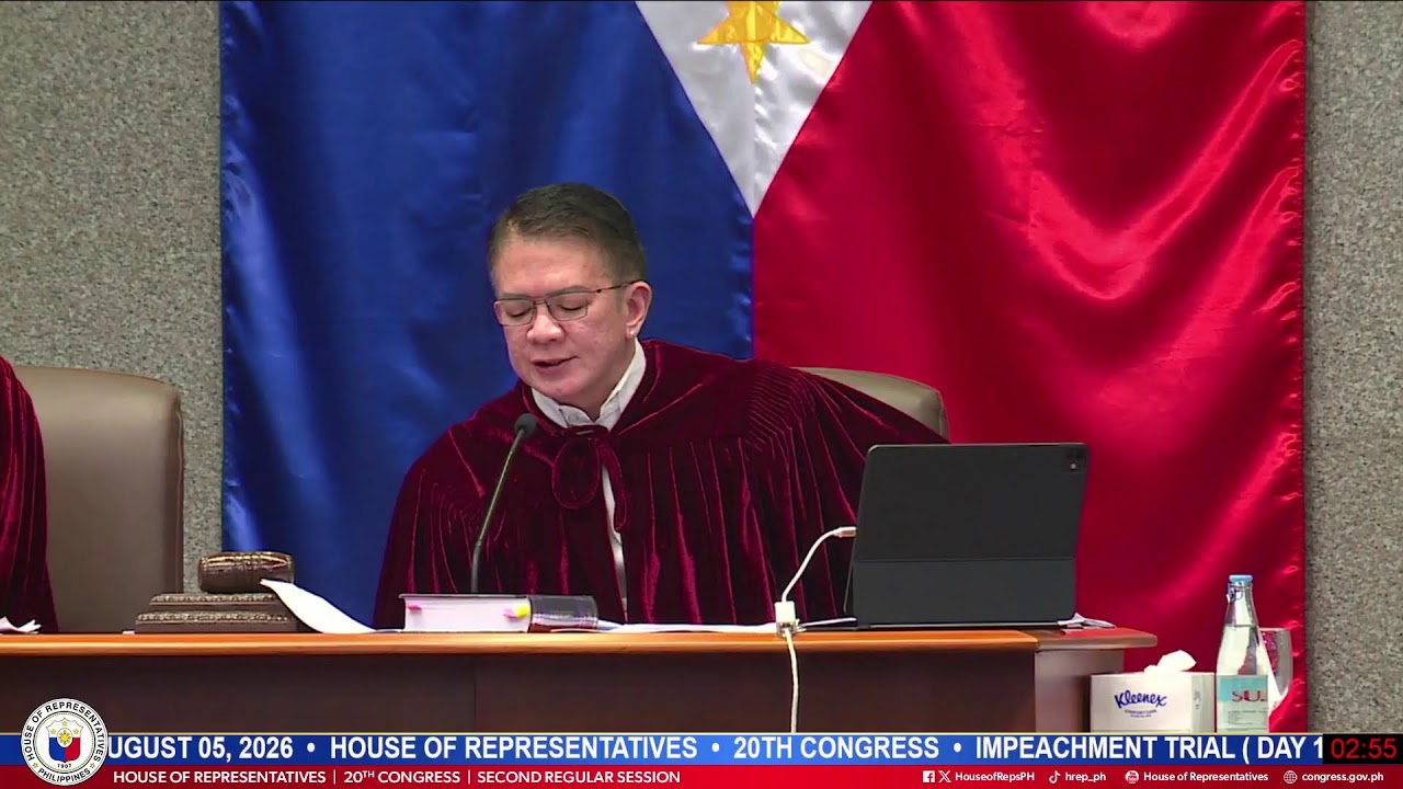 IMPEACHMENT TRIAL OF VP SARA DUTERTE (DAY 13)