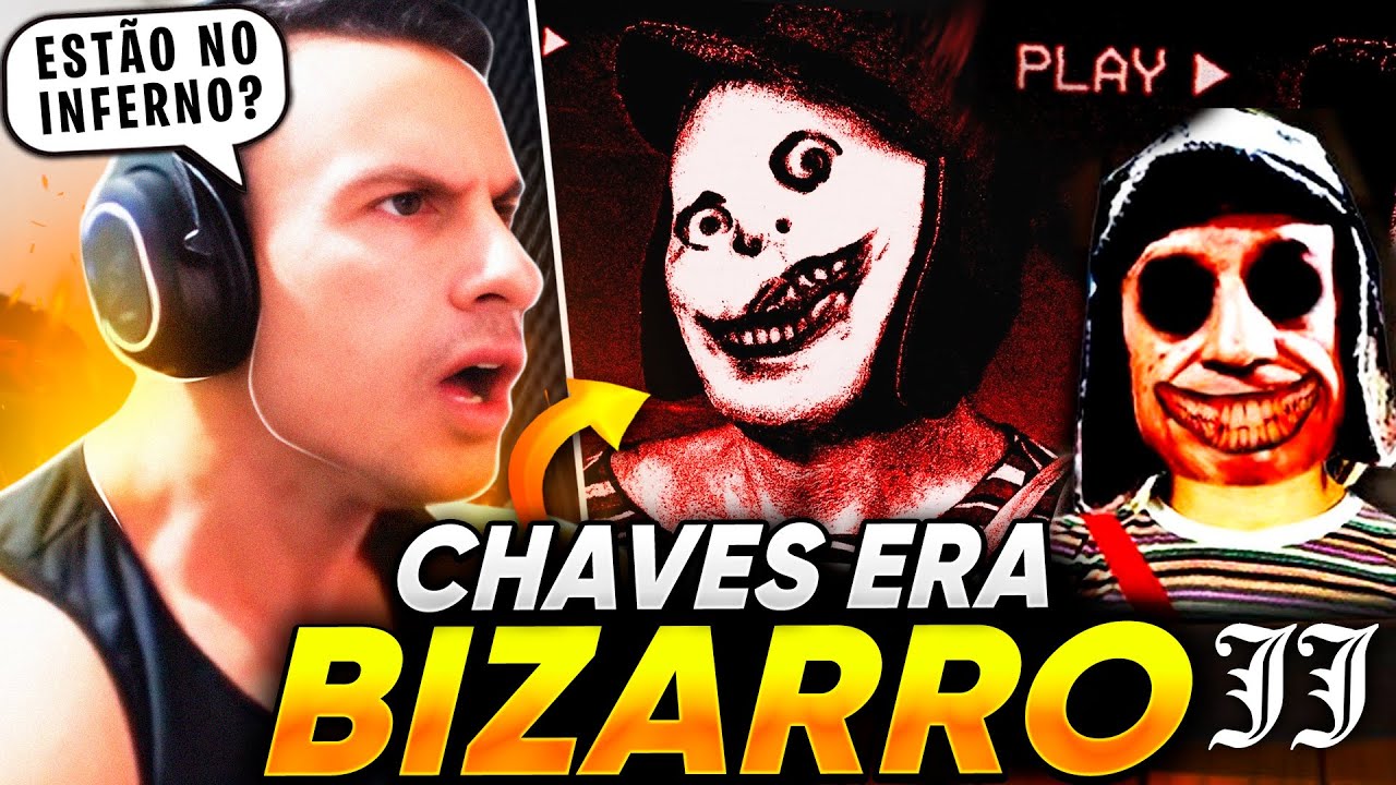 SUPER XANDÃO REAGINDO A: CHAVES ERA BIZARRO 💀- JJ ‪@JJOMEGA