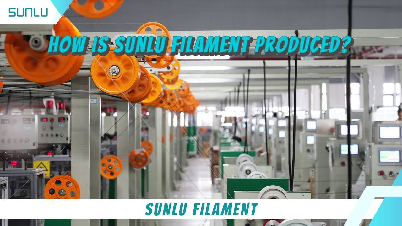 How is SUNLU Filament produced?#sunlu #3dprinting #filament #diy #products #manufacturing