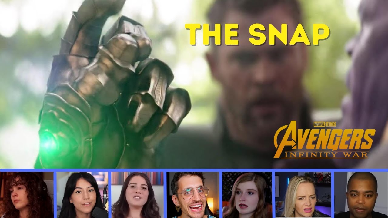 Reactors Reacting to THANOS and THE SNAP | Avengers Infinity War