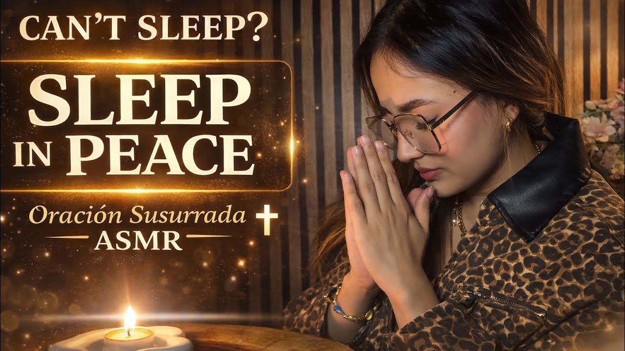 Can’t Sleep? Oración Susurrada para Dormir en Paz | Christian ASMR Night Prayer 