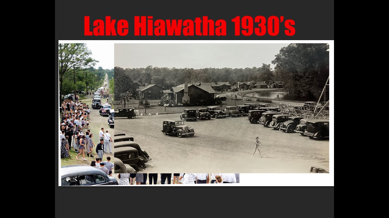 Lower Lake Hiawatha New Jersey 1930's photos analyzed Episode #1