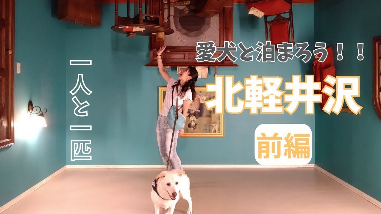 【一人と一匹】毎日暑いし梅雨明けもまだだし、あずみと避暑地に行くことにした【北軽井沢前編】