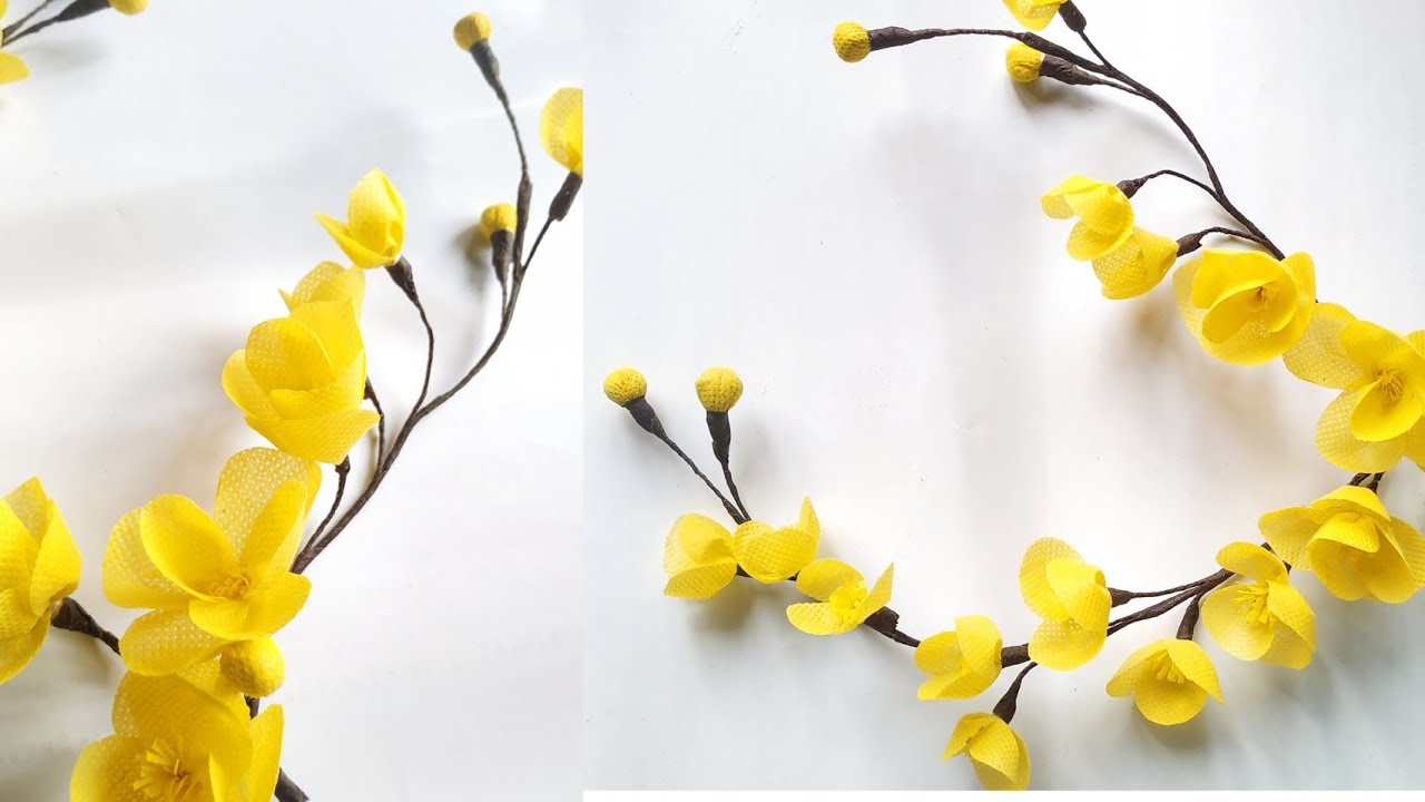 Shopping bag flowers ||Shopping bag crafts || Best out of waste