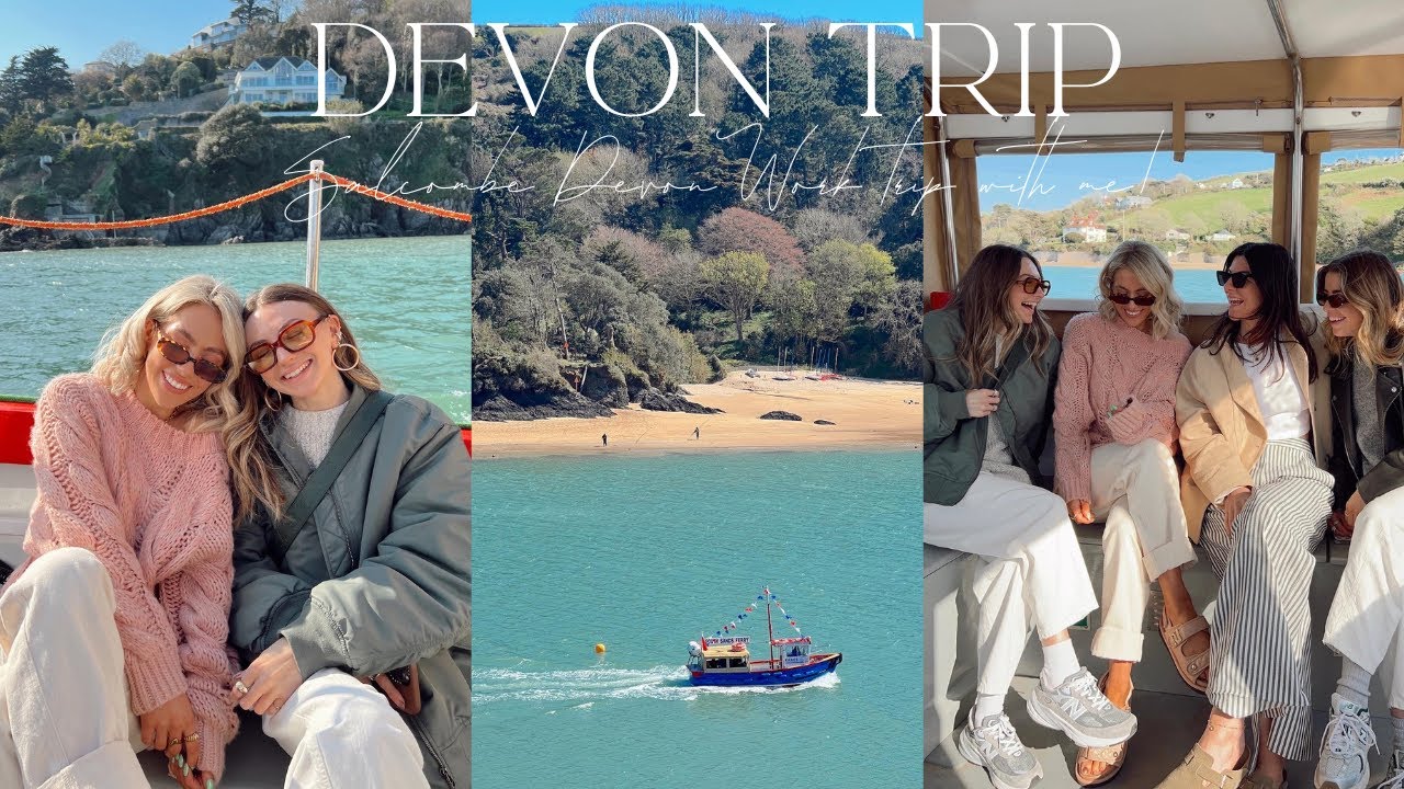 SALCOMBE DEVON GIRLS TRIP! COME TO DEVON WITH ME FOR WORK! HARBOUR HOTEL STAY! | India Moon