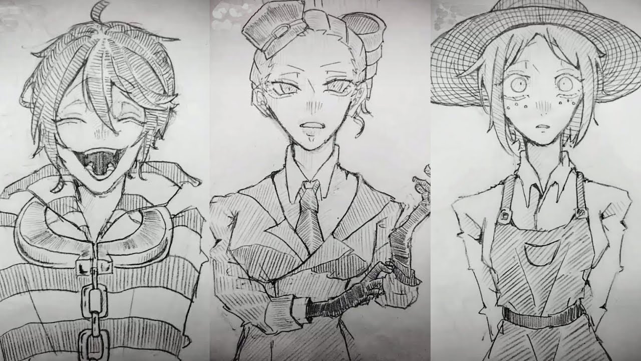 第五人格 tiktok イラスト |第五人格| Identity V painting/drawing #12