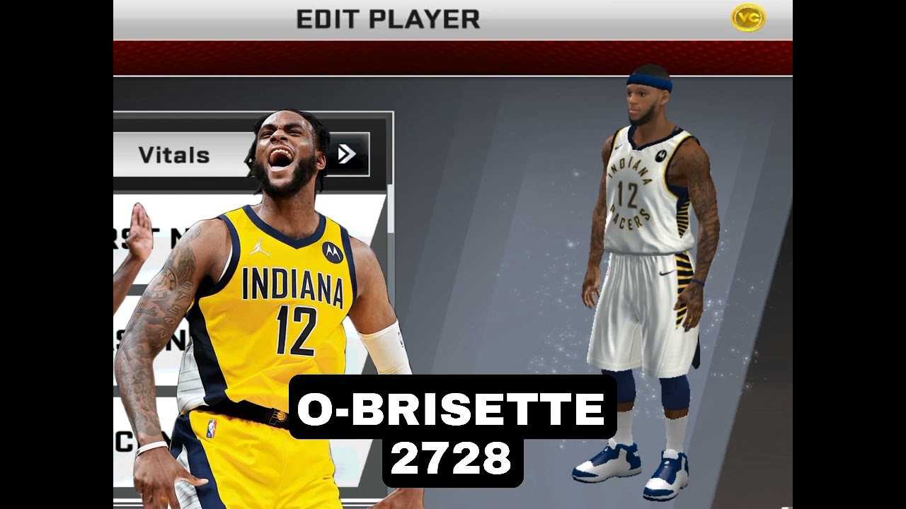 NBA 2K20 MOBILE CYBERFACE ID (PART 2)