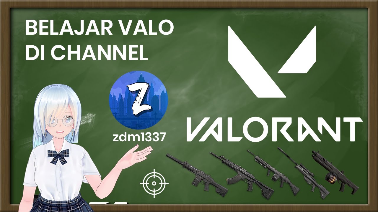 Aku mau belajar valorant di channel @zdm1337, biar aku ga jadi beban lagi