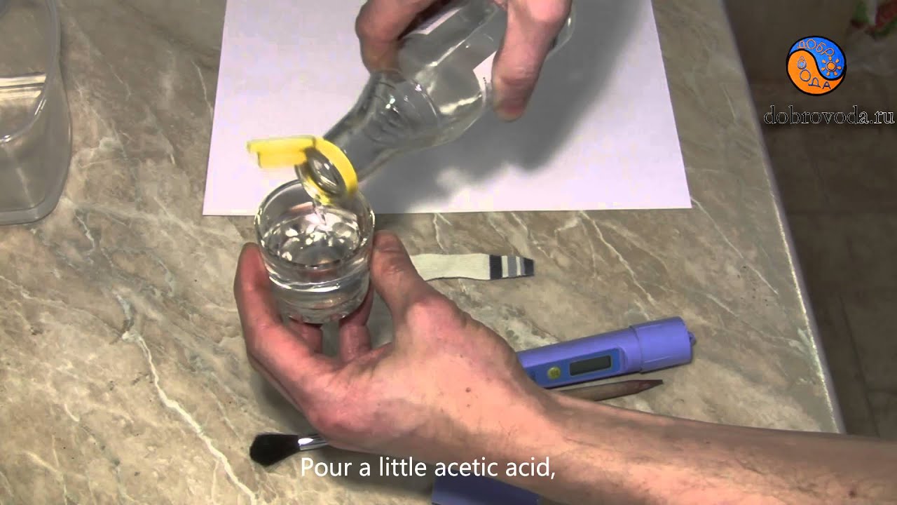 Очистка ОВП-метра. Cleaning ORP meter.