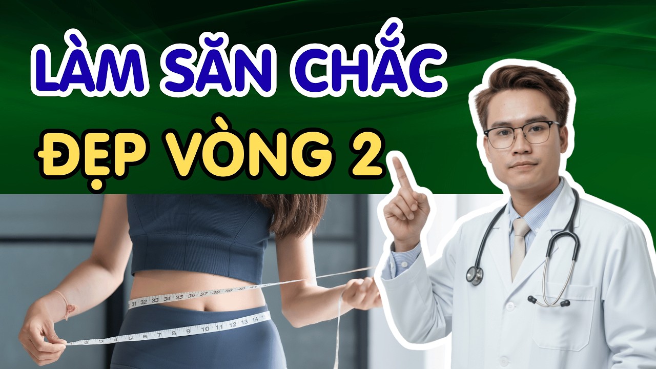 Giảm Mỡ Bụng, Eo Săn Chắc Không Nhịn Đói, Không Gập Bụng Đau Lưng | Bs Phạm Tuấn
