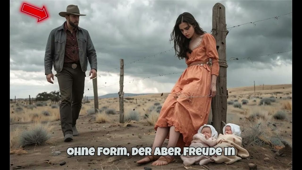 Sie war mit ihren Babys an einen Pfahl gefesselt – dann veränderte ein stiller Mann alles
