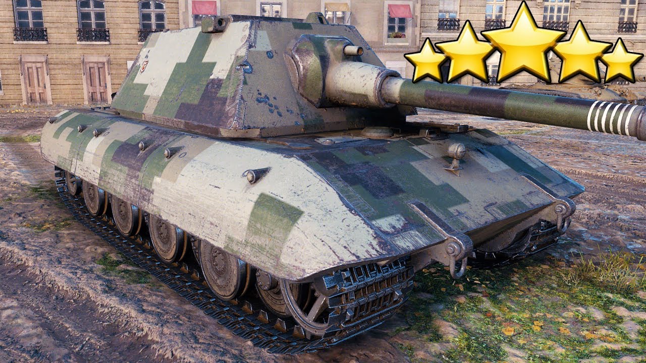 E 100 - Пятизвездочная производительность - World of Tanks