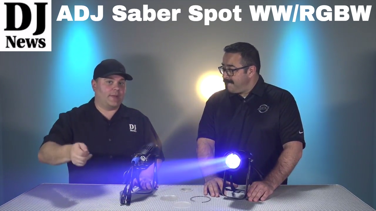 Осветите ваше мероприятие с помощью ADJ Saber Spot RGBW или WW | Новости диджеинга