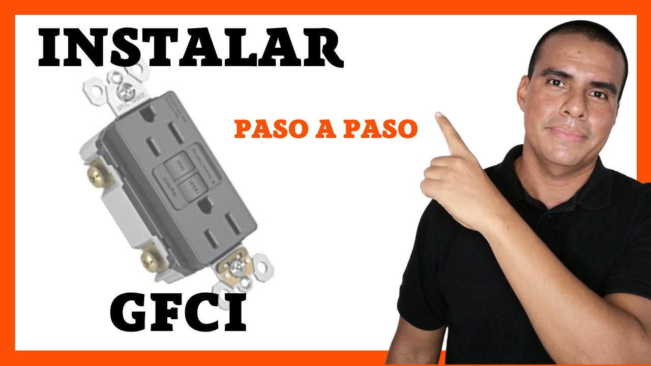 CÓMO INSTALAR un🔌TOMACORRIENTE GFCI [PASO A PASO]