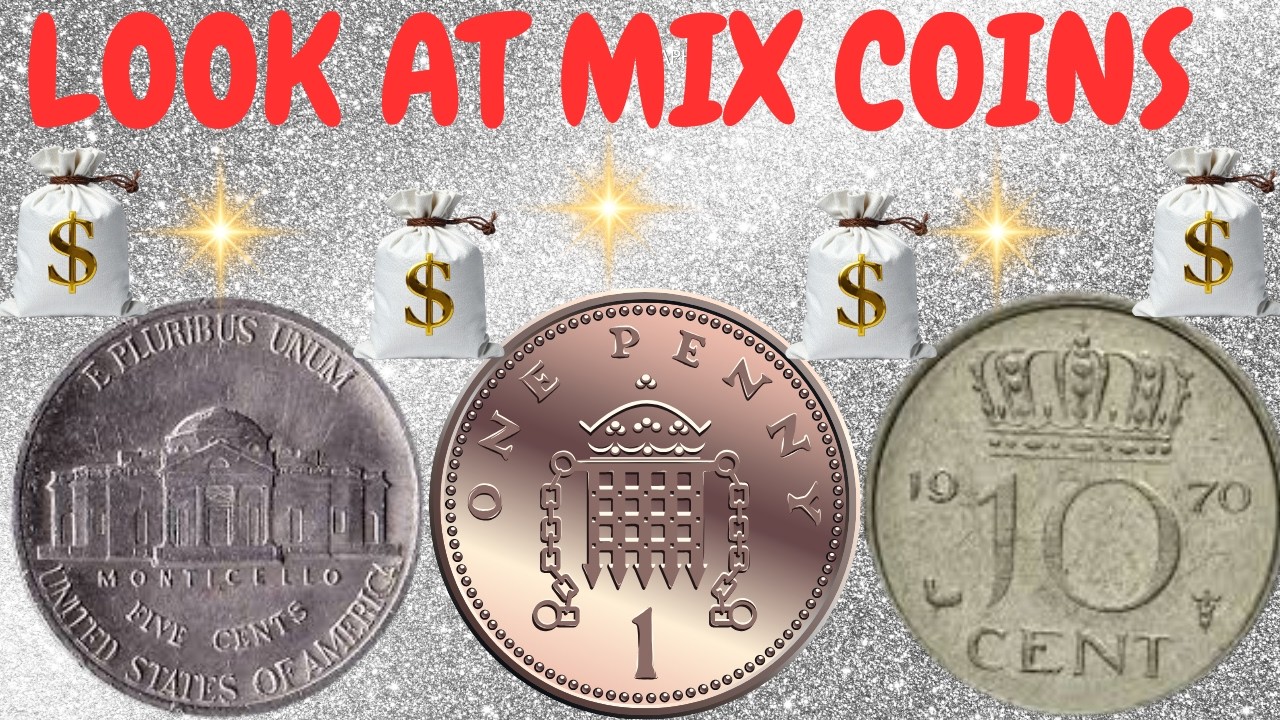 ALL MIX COINS HISTORY VALUE AND BIG WORTH OF MONEY!!