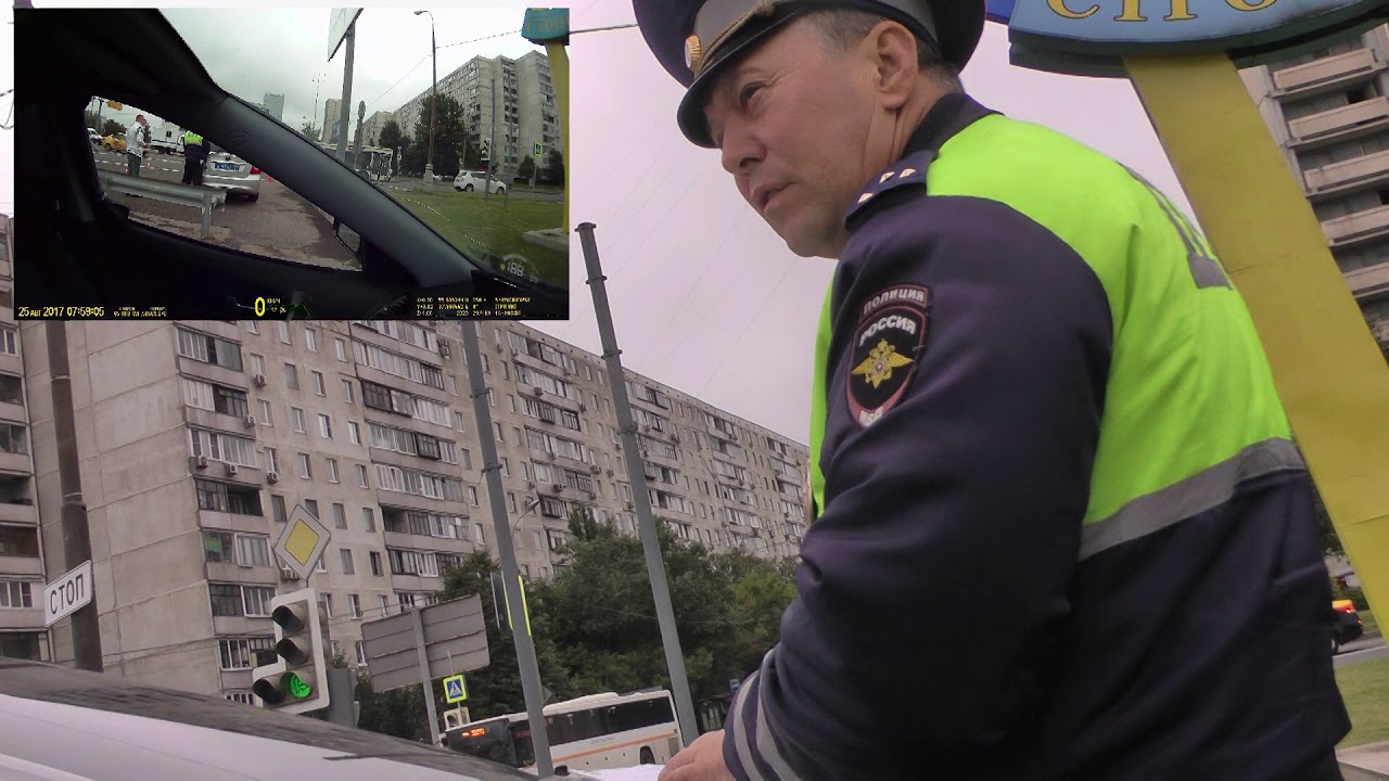 Калугин хотел взять на понт. ГИБДД СЗАО. Строгино.