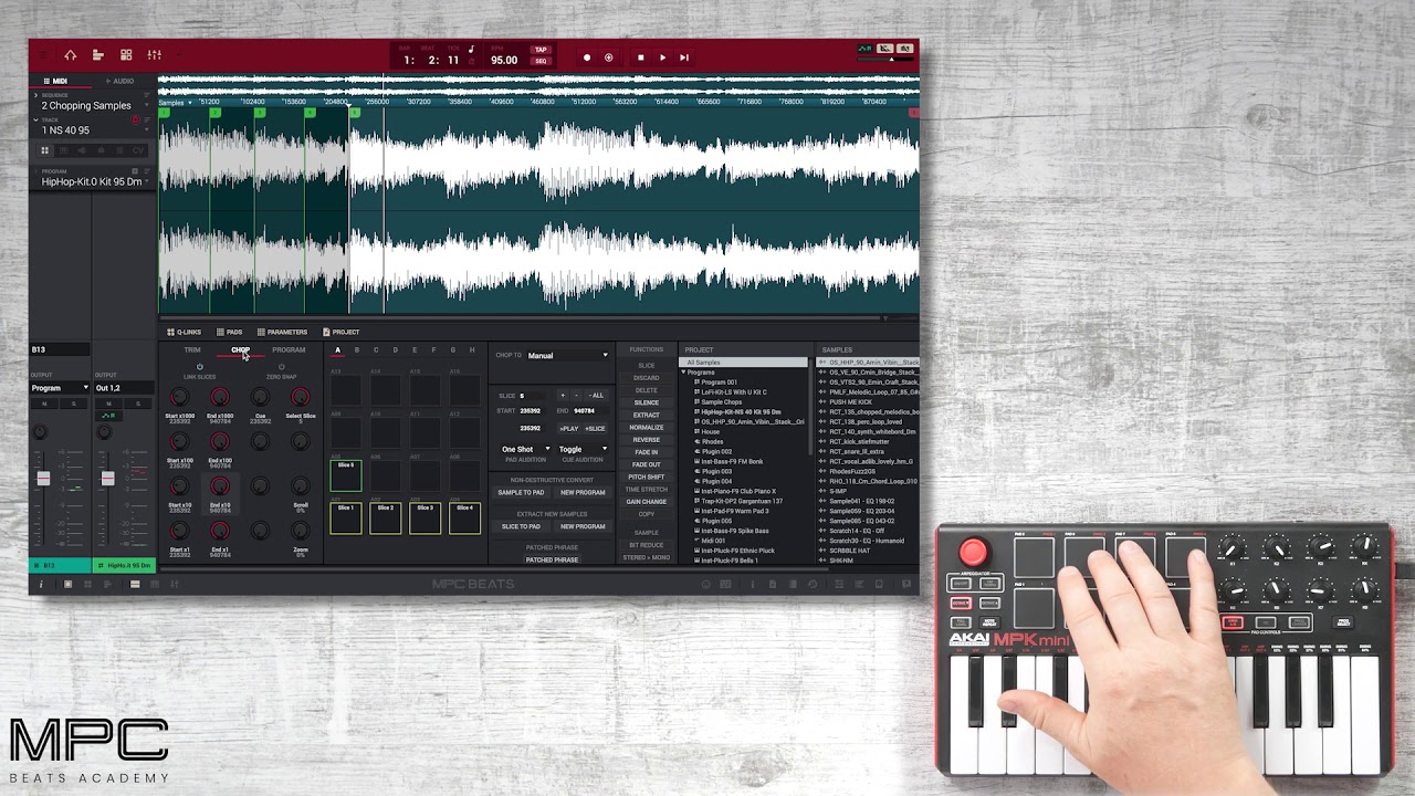 MPC Beats | Нарезка сэмплов