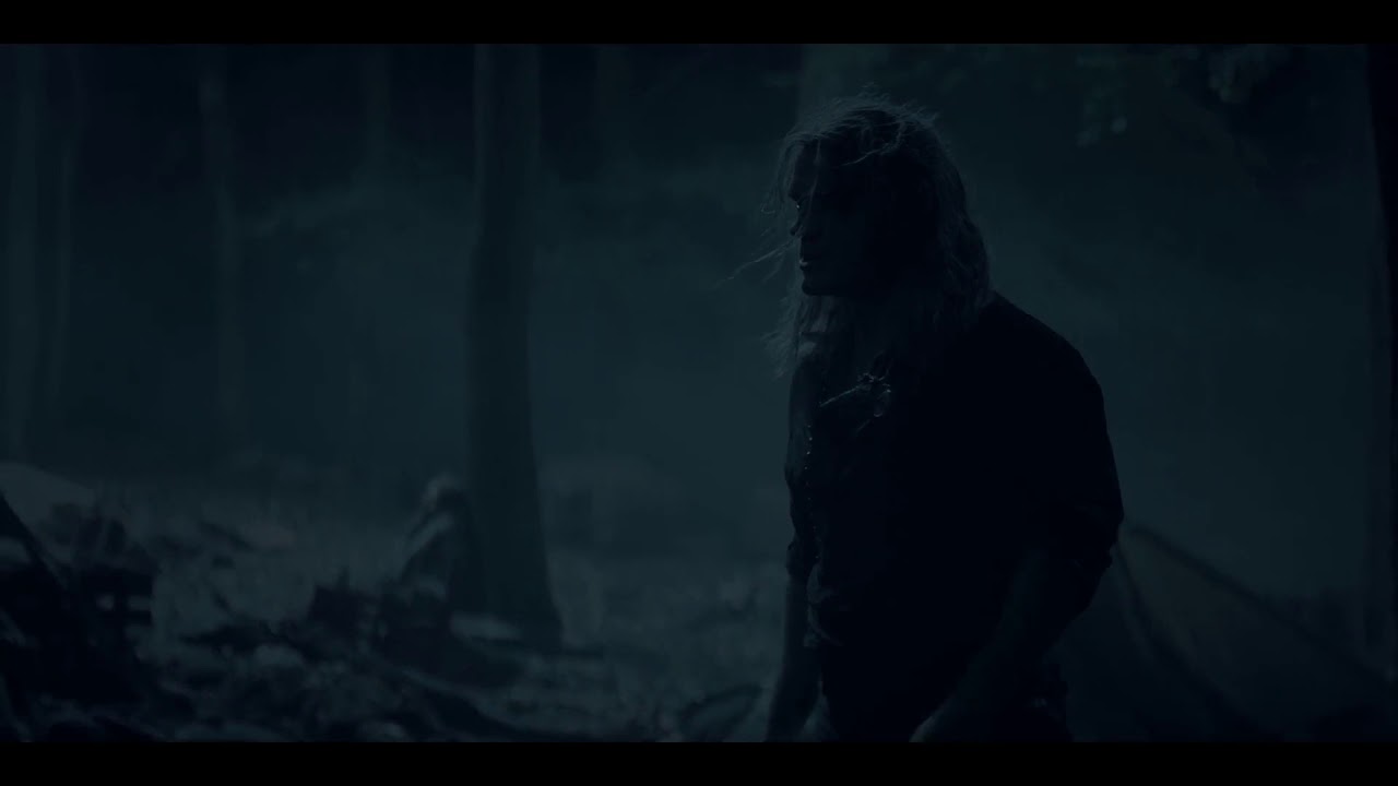 The Witcher / Geralt vs Necrophages Monsters Fight Scene (AFitting End)