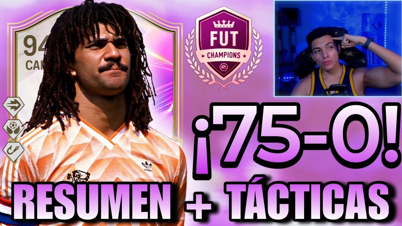 🤯 VOY 75-0 EN FUT CHAMPIONS CON ESTAS TACTICAS 🔥 RESUMEN CON GULLIT SBC 🌴 DIVINECS7
