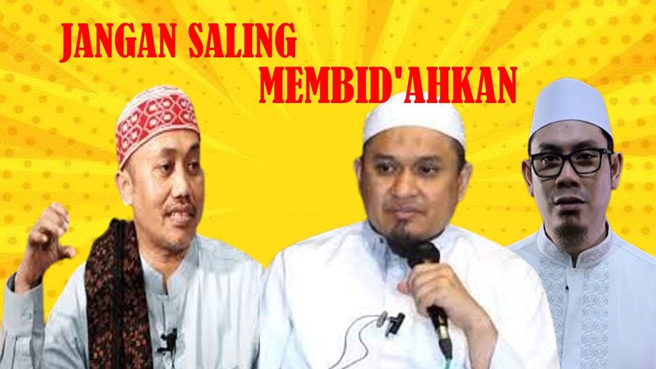 AYO JANGAN KITA SALING MEMBID'AHKAN !