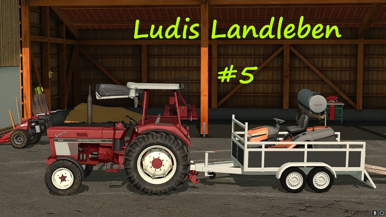 LS17 - Ludis Landleben #5 - Milch verkaufen und Rasen mähen